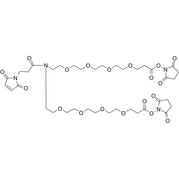 N-Mal-N-bis(PEG4-NHS ester)图片