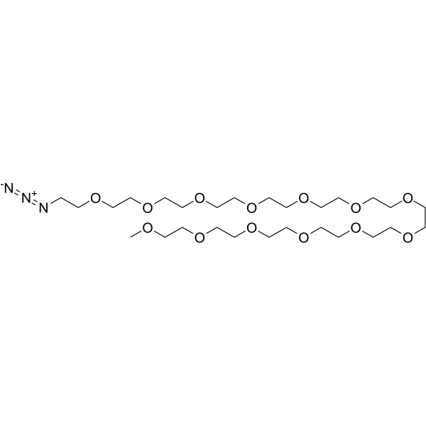 m-PEG13-azide图片