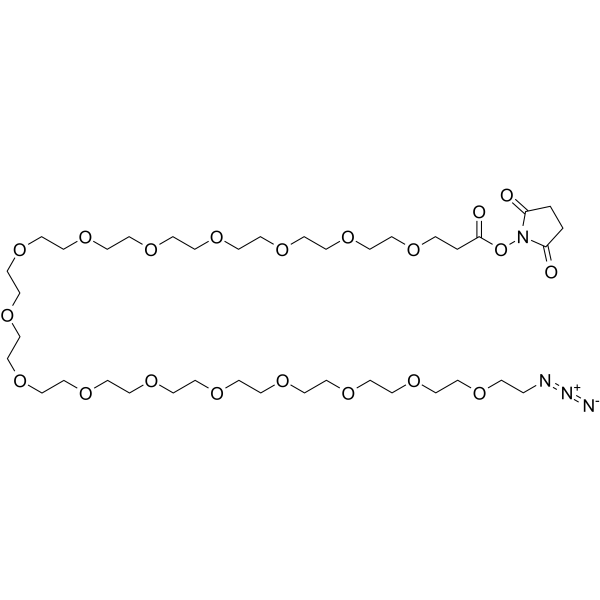 Azido-PEG16-NHS ester图片