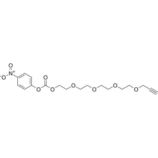 Propargyl-PEG4-5-nitrophenyl carbonate图片