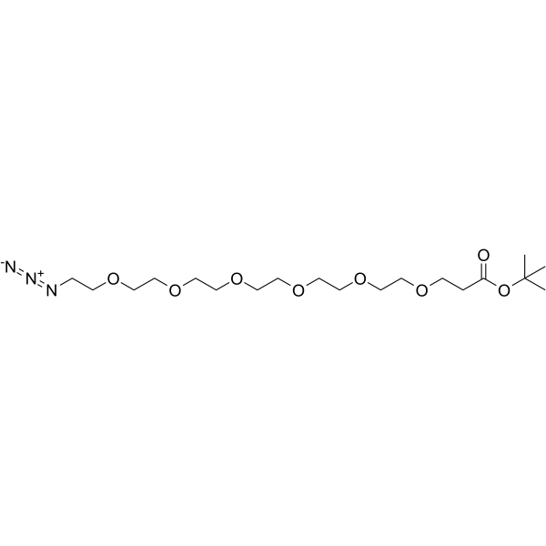 Azido-PEG6-C2-Boc图片