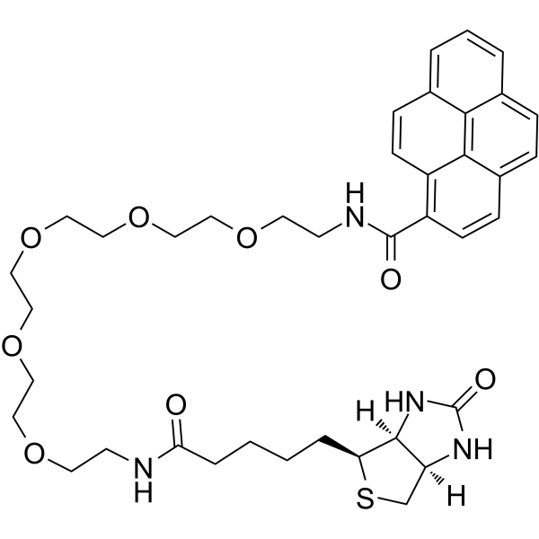 Pyrene-PEG5-biotin图片