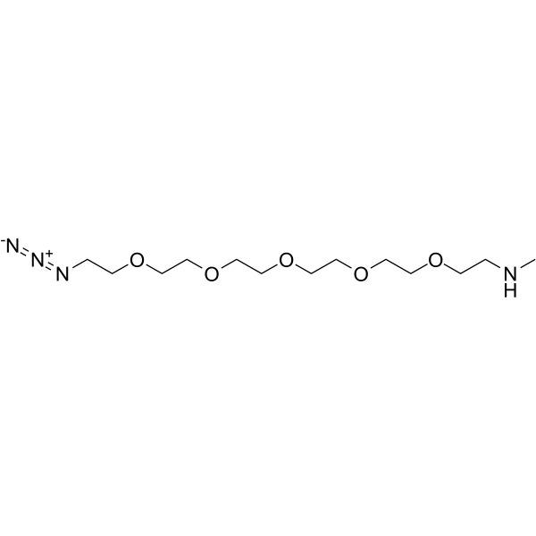Methylamino-PEG5-azide图片