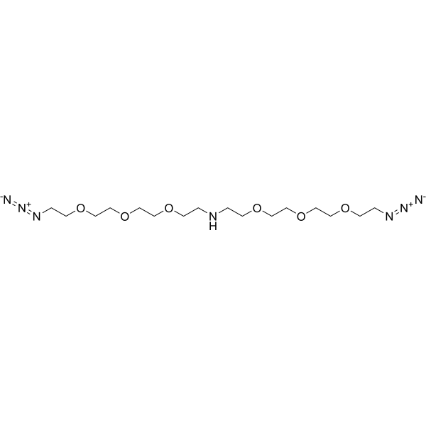NH-bis(PEG3-azide)图片