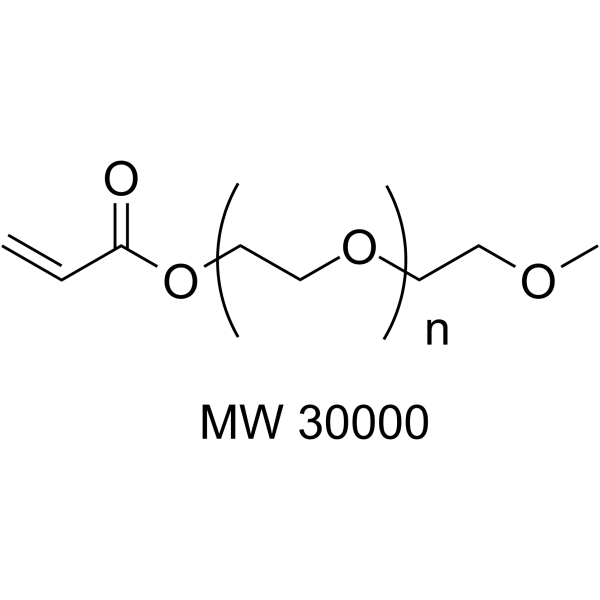 m-PEG-acrylate(MW 30000)图片