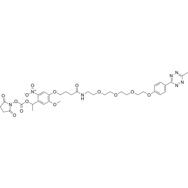 PC Methyltetrazine-PEG4-NHS carbonate ester图片