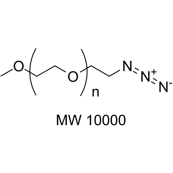 m-PEG-azide(MW 10000)图片