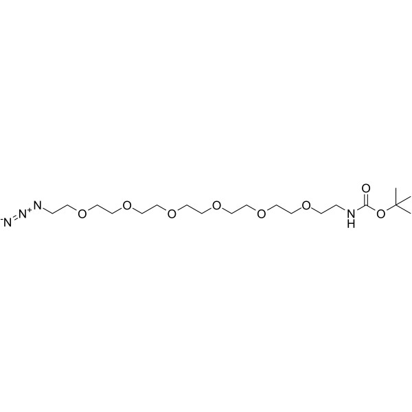 Boc-NH-PEG6-azide图片