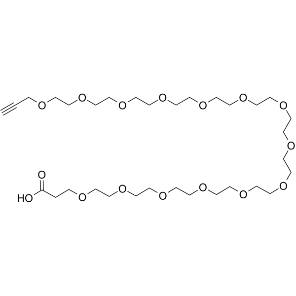 Propargyl-PEG14-acid图片