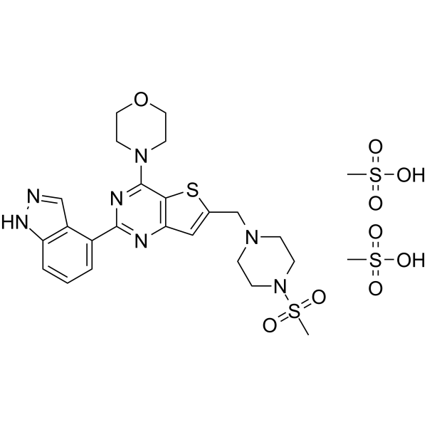Pictilisib dimethanesulfonate图片