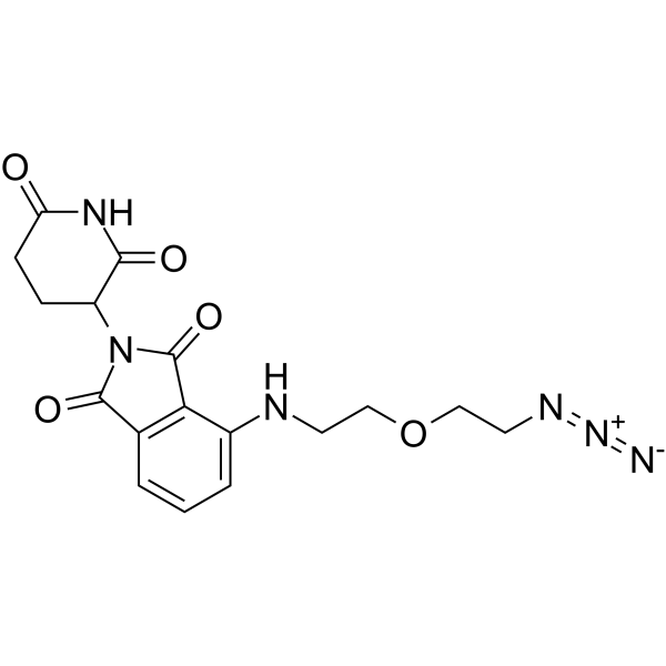 Pomalidomide-PEG1-C2-N3图片
