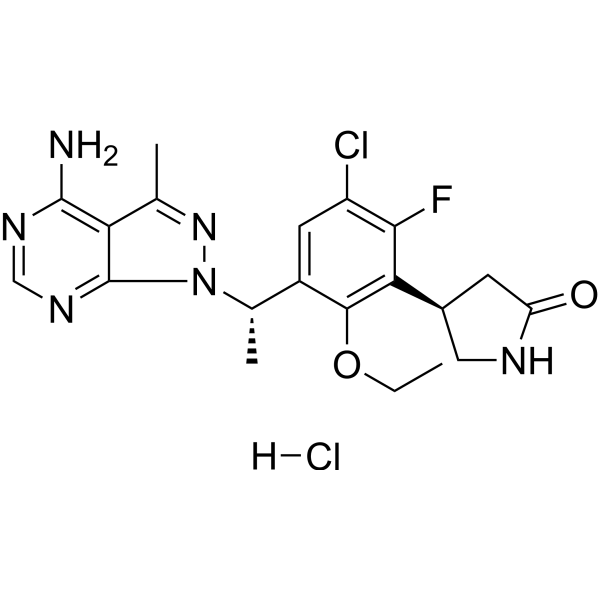 Parsaclisib hydrochloride图片