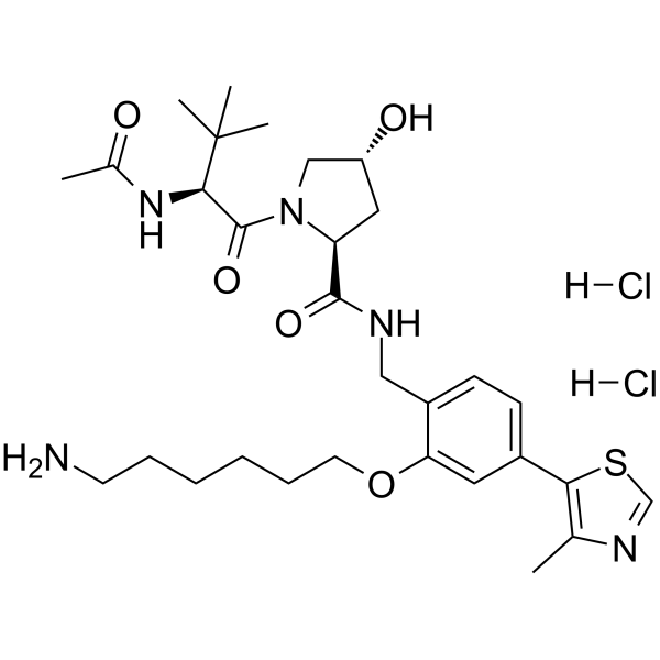 (S,R,S)-AHPC-phenol-alkylC6-amine dihydrochloride图片