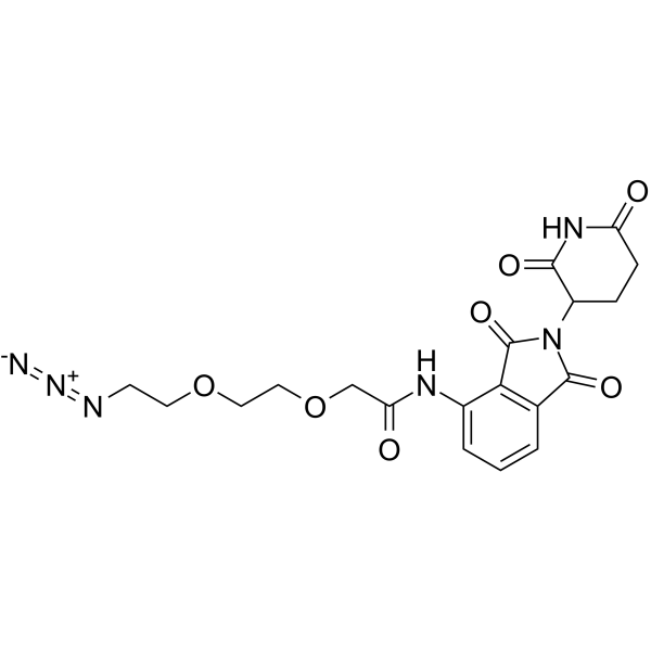 Pomalidomide-PEG2-azide图片