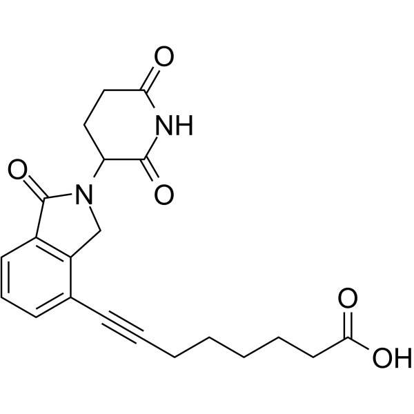 Lenalidomide-acetylene-C5-COOH图片