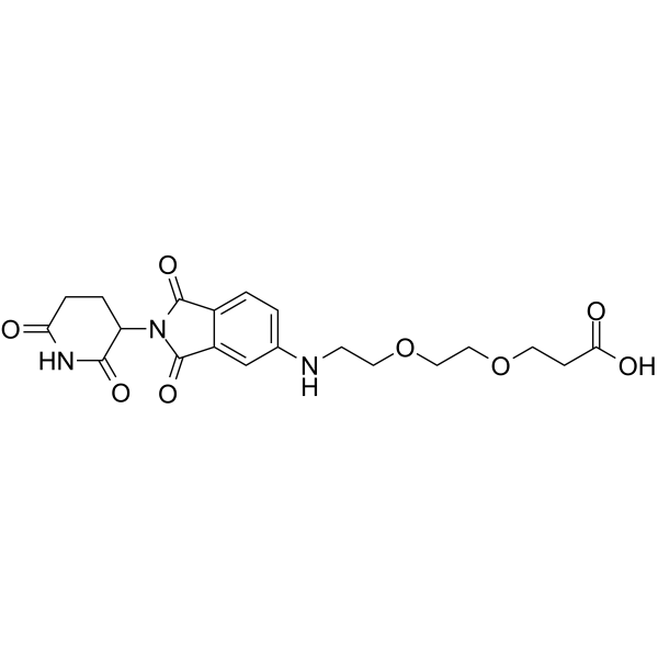 Thalidomide-NH-PEG2-COOH图片