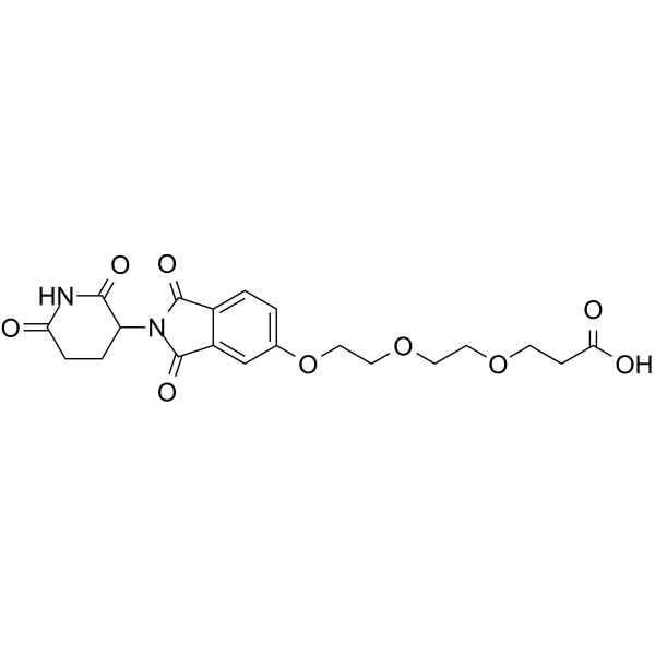 Thalidomide-PEG3-COOH图片