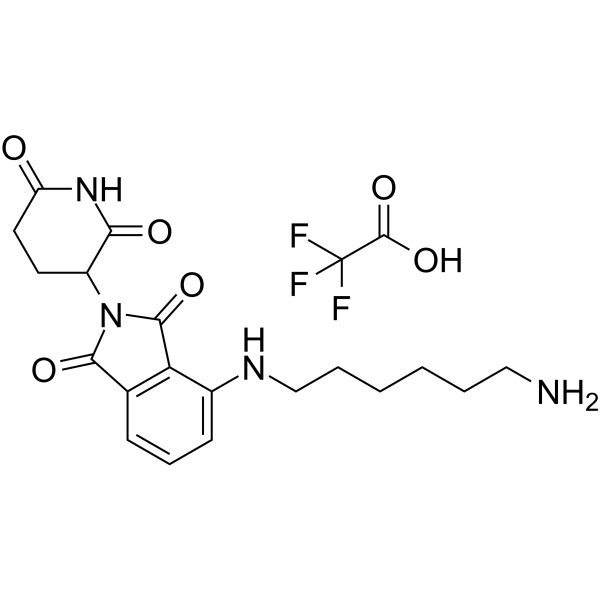 Thalidomide-NH-C6-NH2 TFA图片