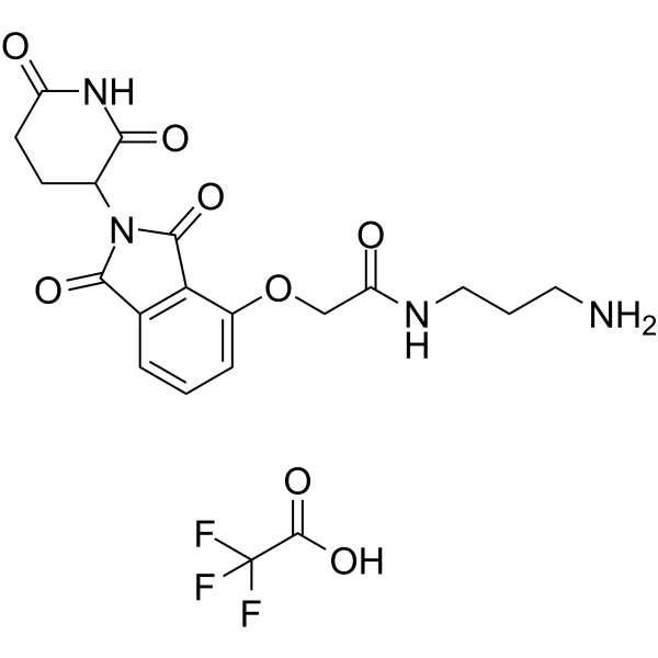 Thalidomide-O-amido-C3-NH2 TFA图片