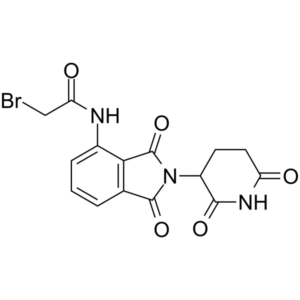 Pomalidomide-amido-C1-Br图片