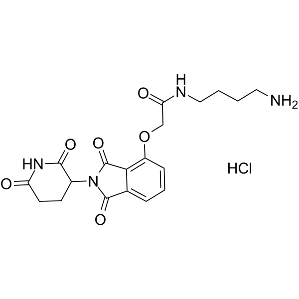 Thalidomide-O-amido-C4-NH2 hydrochloride图片