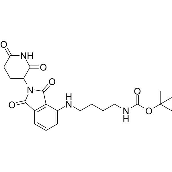 Thalidomide-NH-C4-NH-Boc图片