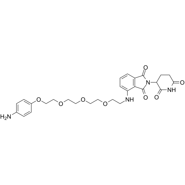 Pomalidomide-PEG4-Ph-NH2图片