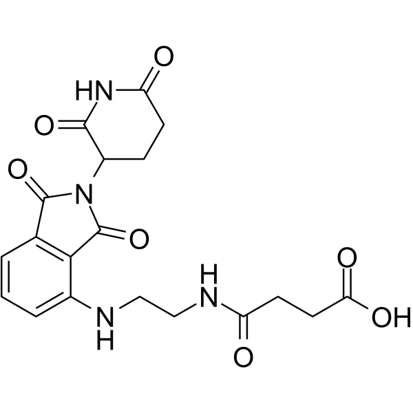 Thalidomide-C2-amido-C2-COOH图片