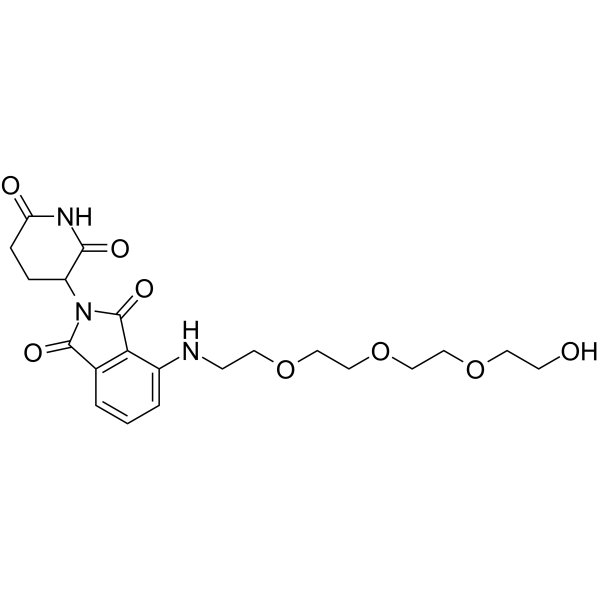 Thalidomide-NH-C2-PEG3-OH图片