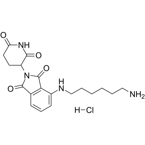 Thalidomide-NH-C6-NH2 hydrochloride图片