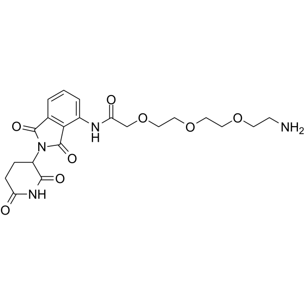 Pomalidomide-amino-PEG3-NH2图片