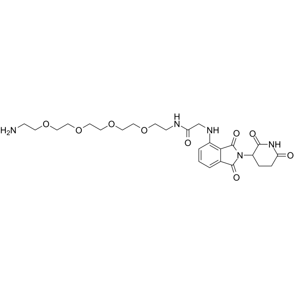 Thalidomide-NH-amido-PEG4-C2-NH2图片
