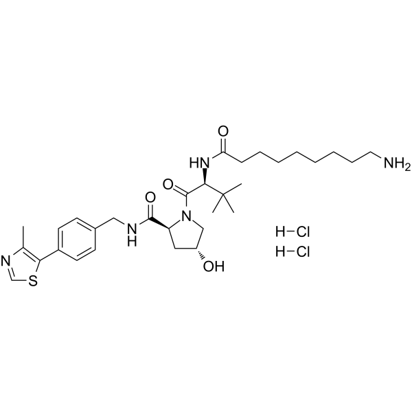 (S,R,S)-AHPC-C8-NH2 dihydrochloride图片