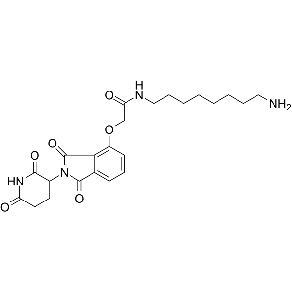 Thalidomide-O-amido-C8-NH2图片