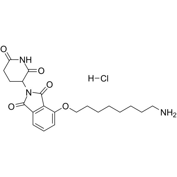 Thalidomide-O-C8-NH2 hydrochloride图片