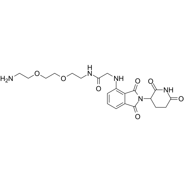 Thalidomide-NH-amido-PEG2-C2-NH2图片