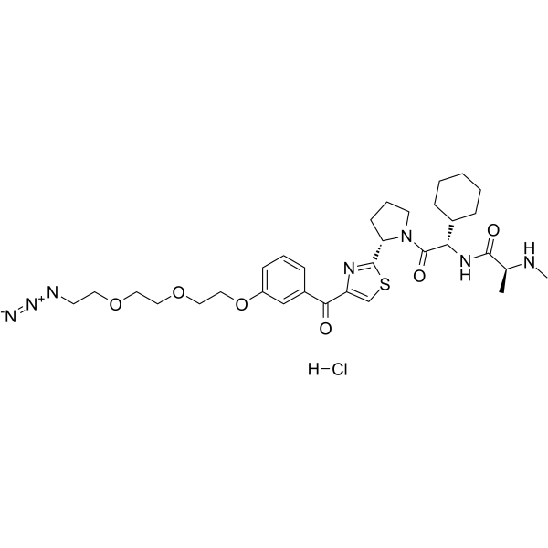LCL-PEG3-N3 hydrochloride图片