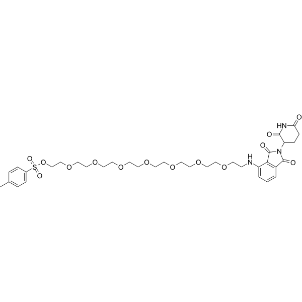 Thalidomide-NH-PEG8-Ts图片