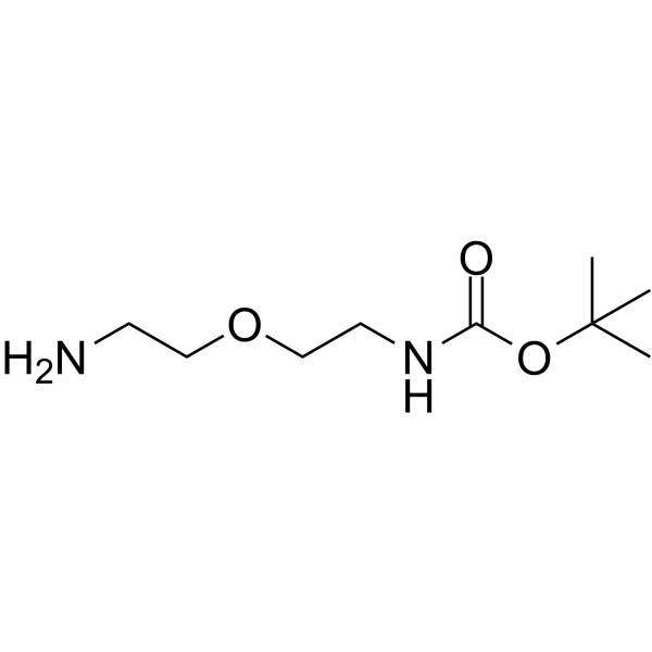 Amino-PEG2-NH-Boc图片