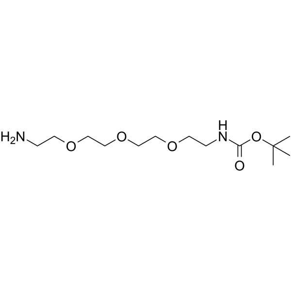 NH2-PEG3-C2-NH-Boc图片