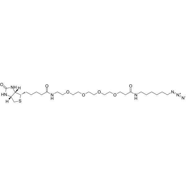 Biotin-PEG4-Amide-C6-Azide图片