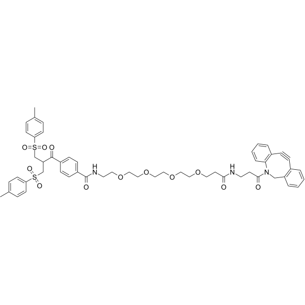 Bis-sulfone-PEG4-DBCO图片
