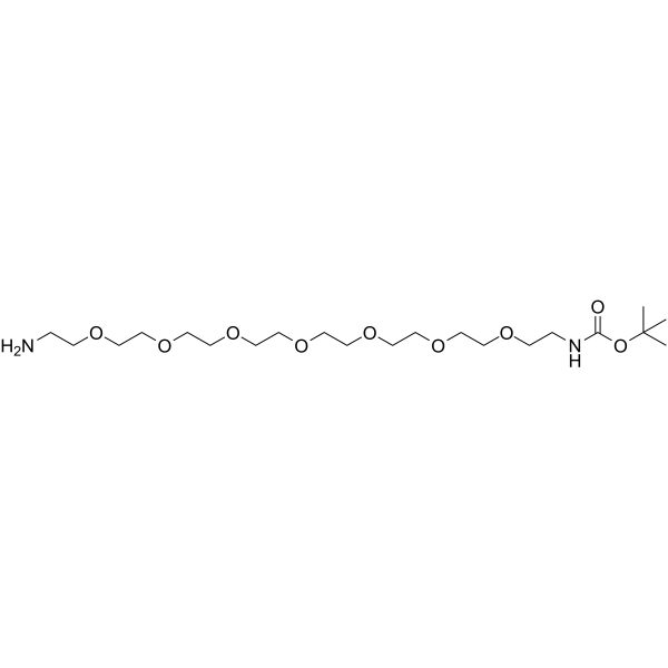 Boc-NH-PEG7-NH2图片