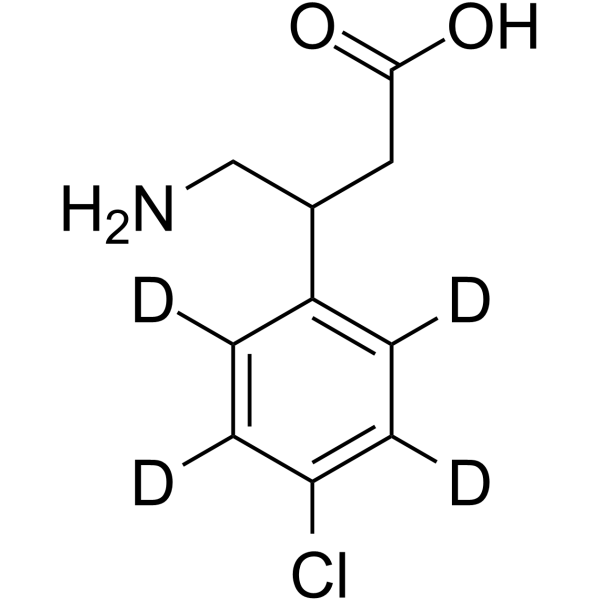 Baclofen-d4图片