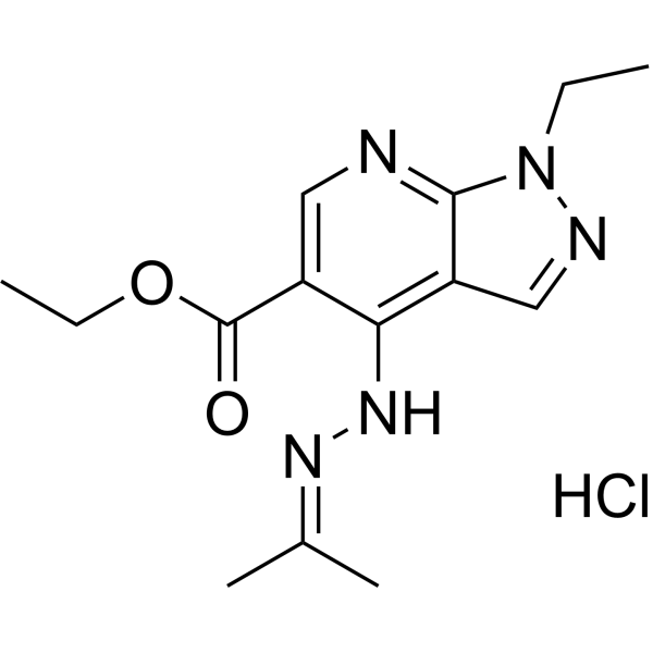 Etazolate hydrochloride图片