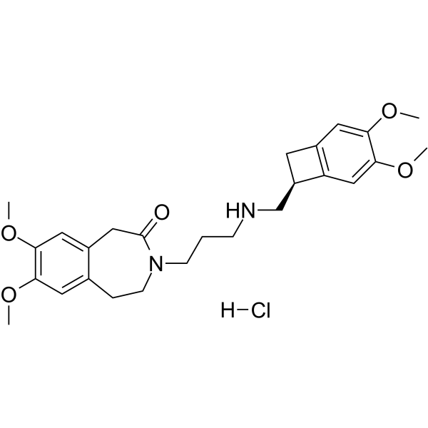 Ivabradine metabolite N-Demethyl Ivabradine hydrochloride图片
