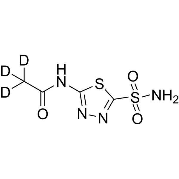Acetazolamide-d3图片