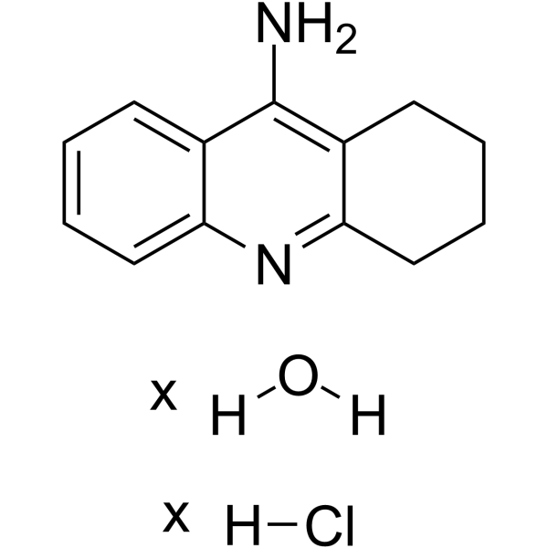 Tacrine hydrochloride(hydrate)图片