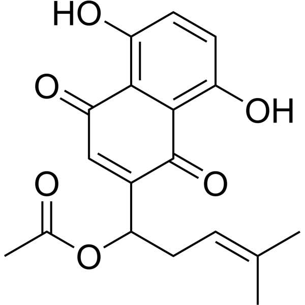 DL-Acetylshikonin图片