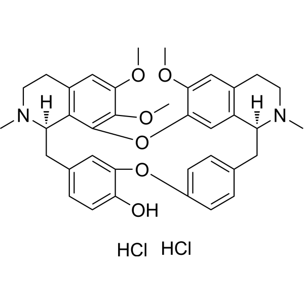 Berbamine dihydrochloride图片
